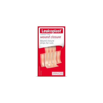 LEUKOPLAST LEUKOSAN STRIP (79951-03) 6X6X38MM/3X6X75MM 1 KPL